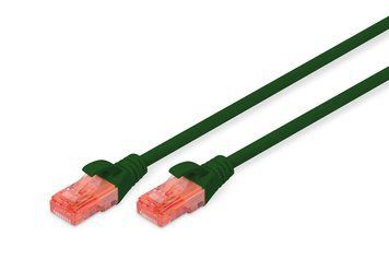 Патч корд DIGITUS UTP Cat. 6 2 м LSZH Зелений (DK-1617-020/G) H00000165842 фото