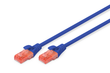 Патч корд DIGITUS UTP Cat. 6 5 м LSZH Синій (DK-1617-050/B) H00000275240 фото