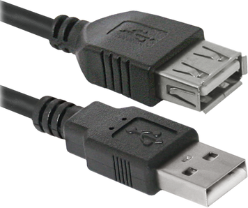 Кабель Defender USB Type A - USB Type A 5 м USB 2.0 (87454_Defender) H00000184537 фото