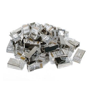 Конектор RJ-45 Patron Cat 5e UTP (Не экранированный) 1 шт (CON-RJ-45-8P8C-40-Э) H00000314102 фото