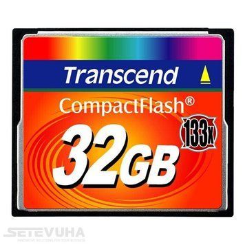 Карта памяти Transcend 133X CompactFlash 32ГБ (TS32GCF133) H00000038395 фото
