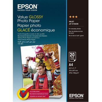 Бумага Epson А4 183 г/м 20 шт. (C13S400035) H00000043940 фото
