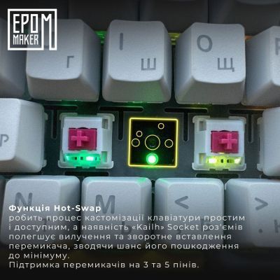 Клавіатура Epomaker (SHX-W-M) H00000496447 фото