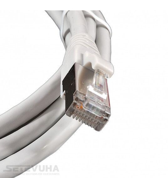 Патч-корд EPNew S/FTP Cat. 6a 0.5 м LSZH Серый (CBL-G2SF0.5MGYLSZHZ) H00000006232 фото