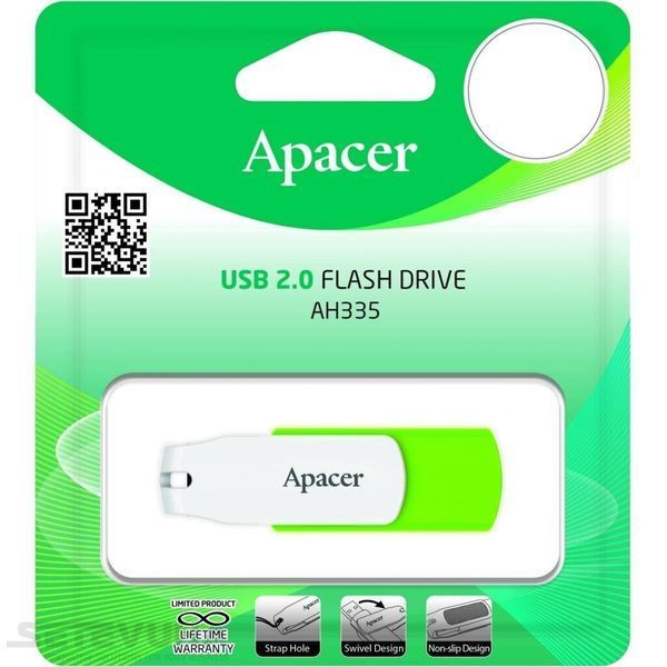 Флеш память USB Apacer AH335 32ГБ USB 2.0 (AP32GAH335G-1) H00000038128 фото