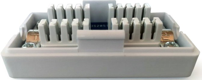 Соединитель витой пары Cablexpert FTP Cat 6 под забивку кабеля белый (NCA-LSAS6-01) H00000252233 фото
