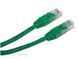 Патч-корд Kingda UTP Cat. 5e 1 м PVC Зелений (PAUT3100-Gn) H00000002695 фото 1