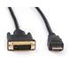 Кабель Vinga HDMI - DVI 5 м (VCPHDMIDVI5) H00000176079 фото 2