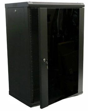 Телекоммуникационный шкаф Hypernet 15U 19" 450 мм (WMNC-15U-FLAT-BLACK) H00000313877 фото
