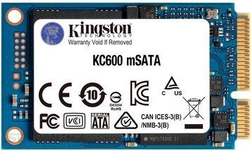 SSD диск Kingston KC600 512ГБ SATA III mSATA 3D TLC (SKC600MS/512G) H00000044691 фото
