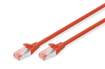 Патч корд DIGITUS S/FTP Cat. 6 0.5 м LSZH Червоний (DK-1644-005/R) H00000275242 фото