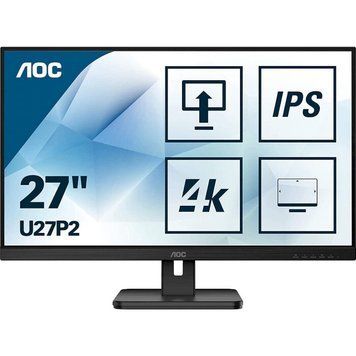 Монітор AOC 27" IPS 60Гц (U27P2) H00000058582 фото