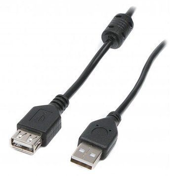 Кабель PowerPlant USB Type A - USB Type A 1 м USB 2.0 (CA910694) H00000179557 фото