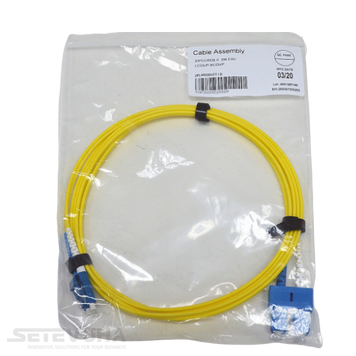 Патч-корд оптичний Corning SC-LC UPC SM Duplex 1м (F047202G5Z20001M) H00000023258 фото