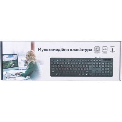 Клавиатура Gembird проводная (KB-MCH-04-UA) H00000075851 фото