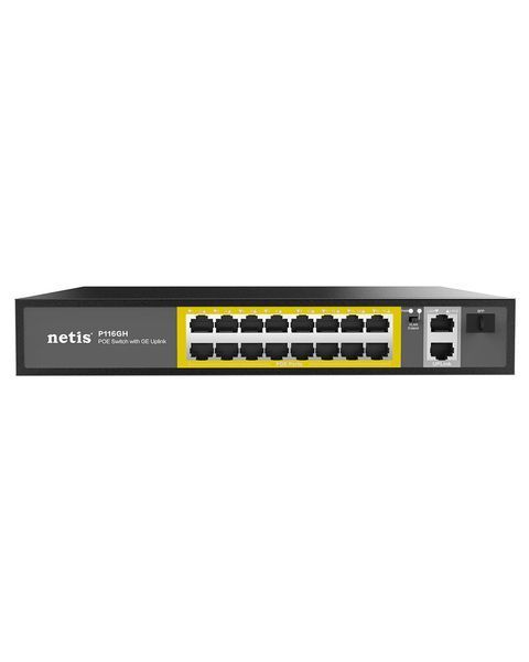 Комутатор Netis PoE (P116GH) H00000307984 фото