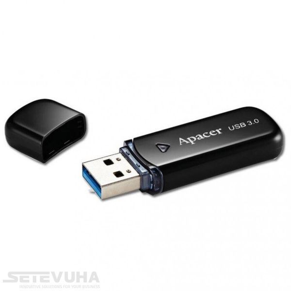 Флеш память USB Apacer AH355 32ГБ USB 3.0 (AP32GAH355B-1) H00000038131 фото