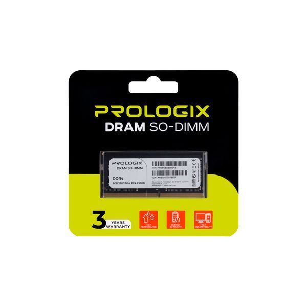 Оперативна пам'ять ProLogiX (PRO8GB3200D4S) H00000441464 фото