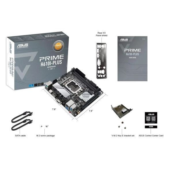 Материнська плата ASUS (PRIME H610I-PLUS-CSM) H00000446094 фото