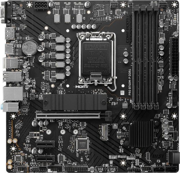 Материнська плата MSI 1700 (PRO B760M-P DDR4) H00000341758 фото