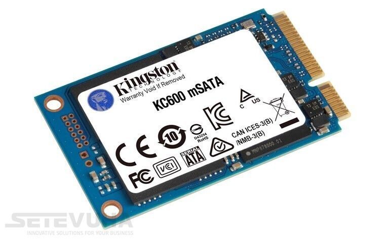 SSD диск Kingston KC600 512ГБ SATA III mSATA 3D TLC (SKC600MS/512G) H00000044691 фото