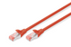 Патч корд DIGITUS S/FTP Cat. 6 0.5 м LSZH Червоний (DK-1644-005/R) H00000275242 фото