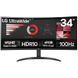 Монітор LG (34WR50QK-B) H00000456947 фото 1