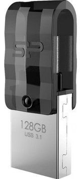 Флеш пам'ять USB Silicon Power 128ГБ USB Type-C USB 3.1 (SP128GBUC3C31V1K) H00000150219 фото