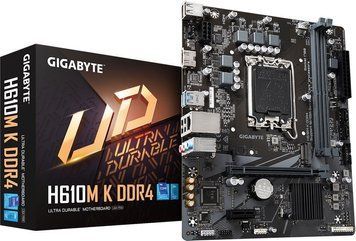 Материнская плата Gigabyte 1700 (H610M K DDR4) H00000341939 фото