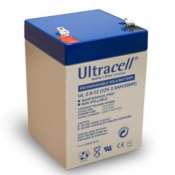 Аккумуляторная батарея Ultracell 2.9 Ач AGM 12 В (UL2.9-12) H00000439457 фото