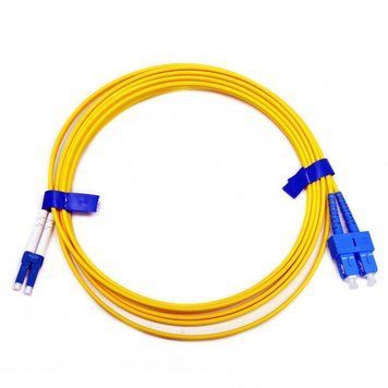 Патч-корд оптичний CMS SC-LC UPC SM Duplex 1м (UPC-1SCLC(SM)D(ON)S) H00000287743 фото