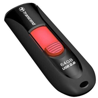 Флеш память USB Transcend JetFlash 590 64ГБ USB 2.0 (TS64GJF590K) H00000115361 фото