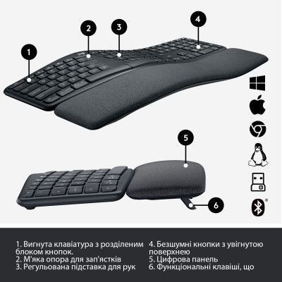 Клавиатура Logitech (920-010108) H00000340981 фото