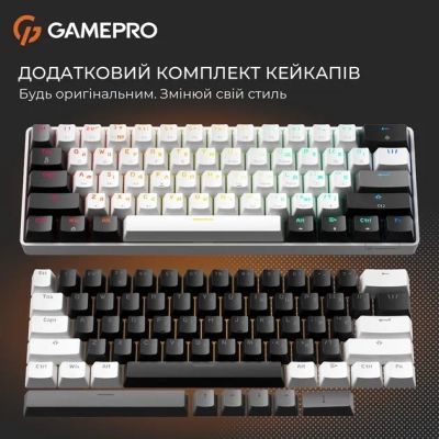 Клавіатура GamePro (MK130BW) H00000483419 фото