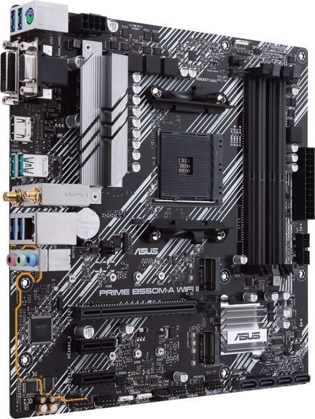 Материнська плата ASUS PRIME B550 АМ4 (PRIME B550M-A WIFI II) H00000177324 фото