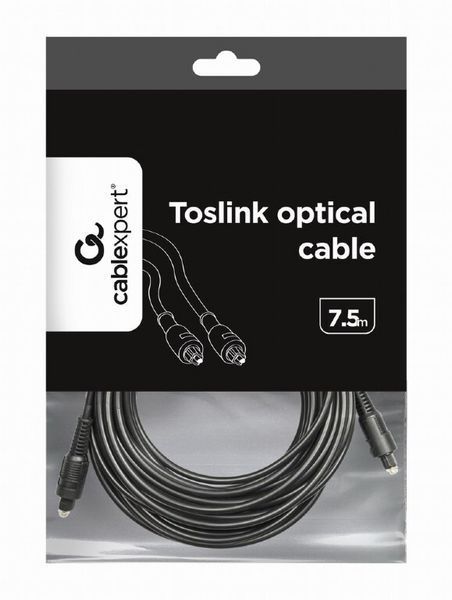 Кабель Cablexpert TOSLINK- TOSLINK 7.5 м (CC-OPT-7.5M) H00000179795 фото