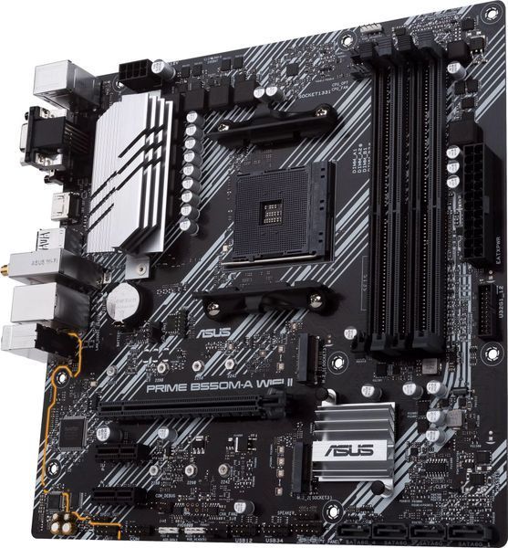 Материнська плата ASUS PRIME B550 АМ4 (PRIME B550M-A WIFI II) H00000177324 фото
