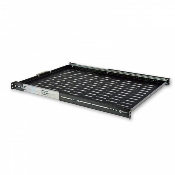 Полка CMS 19" 1U 600мм черная (UA-SHSL-600B) H00000002567 фото