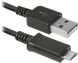 Кабель Defender USB Type A - Micro-USB 1 м USB 2.0 (87473_DEFENDER) H00000203456 фото 1