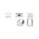 Розетка Cablexpert одинарна (NCAC-1F6-01) H00000100873 фото 2