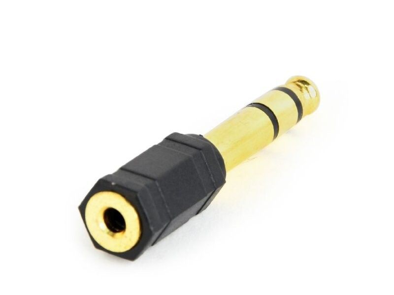 Адаптер-перехідник Cablexpert (A-6.35M-3.5F) H00000179691 фото