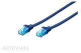 Патч корд DIGITUS UTP Cat. 5e 5 м PVC Синій (DK-1511-050/B) H00000012717 фото