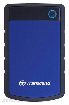 Жорсткий диск Transcend StoreJet 25H3 2.5" USB 3.1 Gen1 (Type-A) 1ТБ (TS1TSJ25H3B) H00000011925 фото