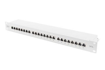 Патч-панель DIGITUS 1U 24 порти FTP/STP кат. 6a (DN-91624S-EA) H00000024626 фото