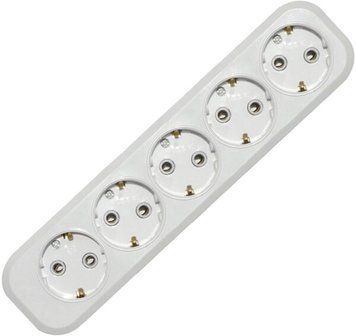 Подовжувач Electrum 5м 5-розеточний EU (C-ES-1794) H00000319125 фото