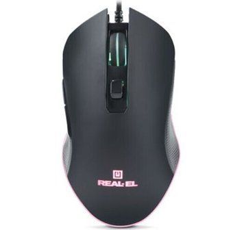 Мышь REAL-EL проводная игровая (EL123200027) H00000076725 фото