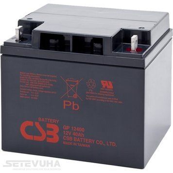 Аккумуляторная батарея CSB 40 Ач AGM 12 В (GP12400) H00000032736 фото