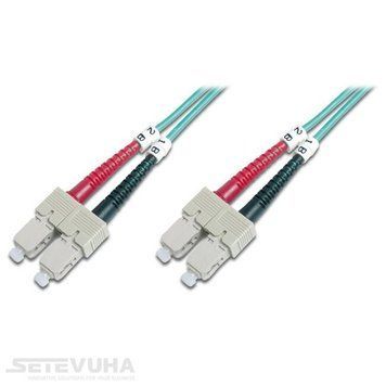 Патч-корд оптичний DIGITUS SC-SC UPC MM(OM3) Duplex 3м (DK-2522-03/3) H00000023580 фото