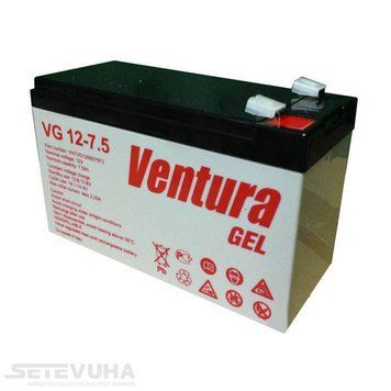 Аккумуляторная батарея Ventura 7.5 Ач GEL 12 В (VG 12-7,5 Gel) H00000008510 фото