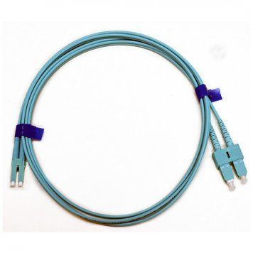 Патч-корд оптичний CMS SC-LC UPC MM(OM3) Duplex 3м (UPC-3SCLC(MM)D(ON)S) H00000287755 фото